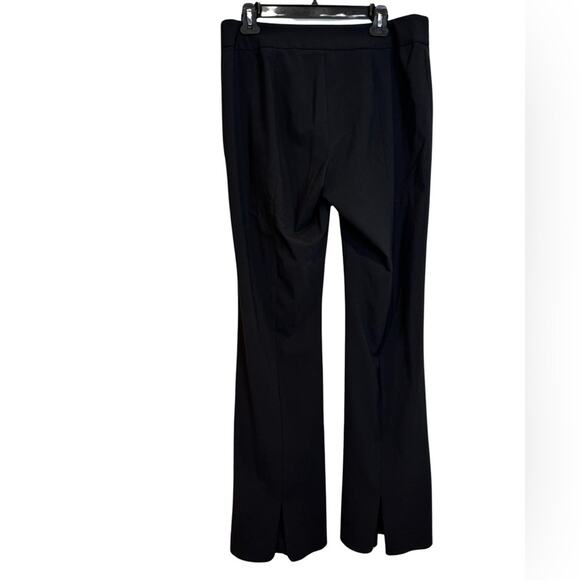 Womyn Back Slit Black Pant Midrise Women's Size 10‎ - Picture 4 of 6
